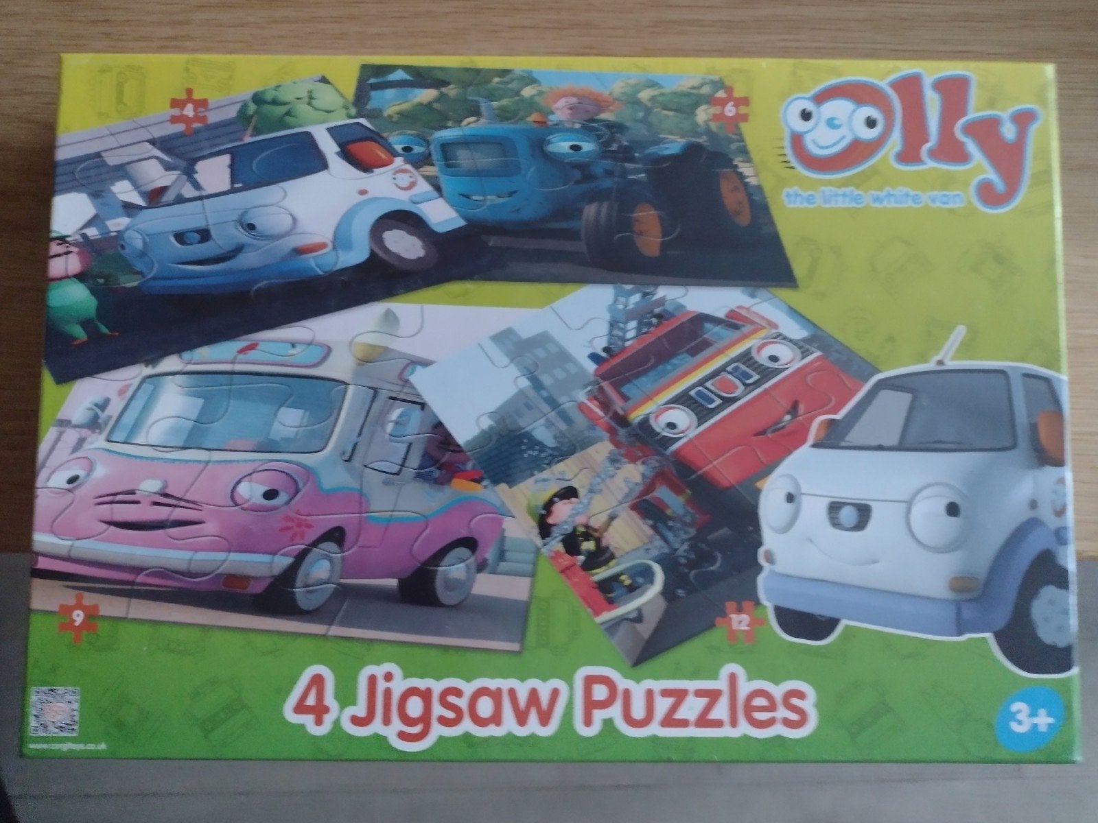 4 Jigsaw puzzels, Ophalen of Verzenden, Minder dan 10 stukjes, Nieuw, 2 tot 4 jaar