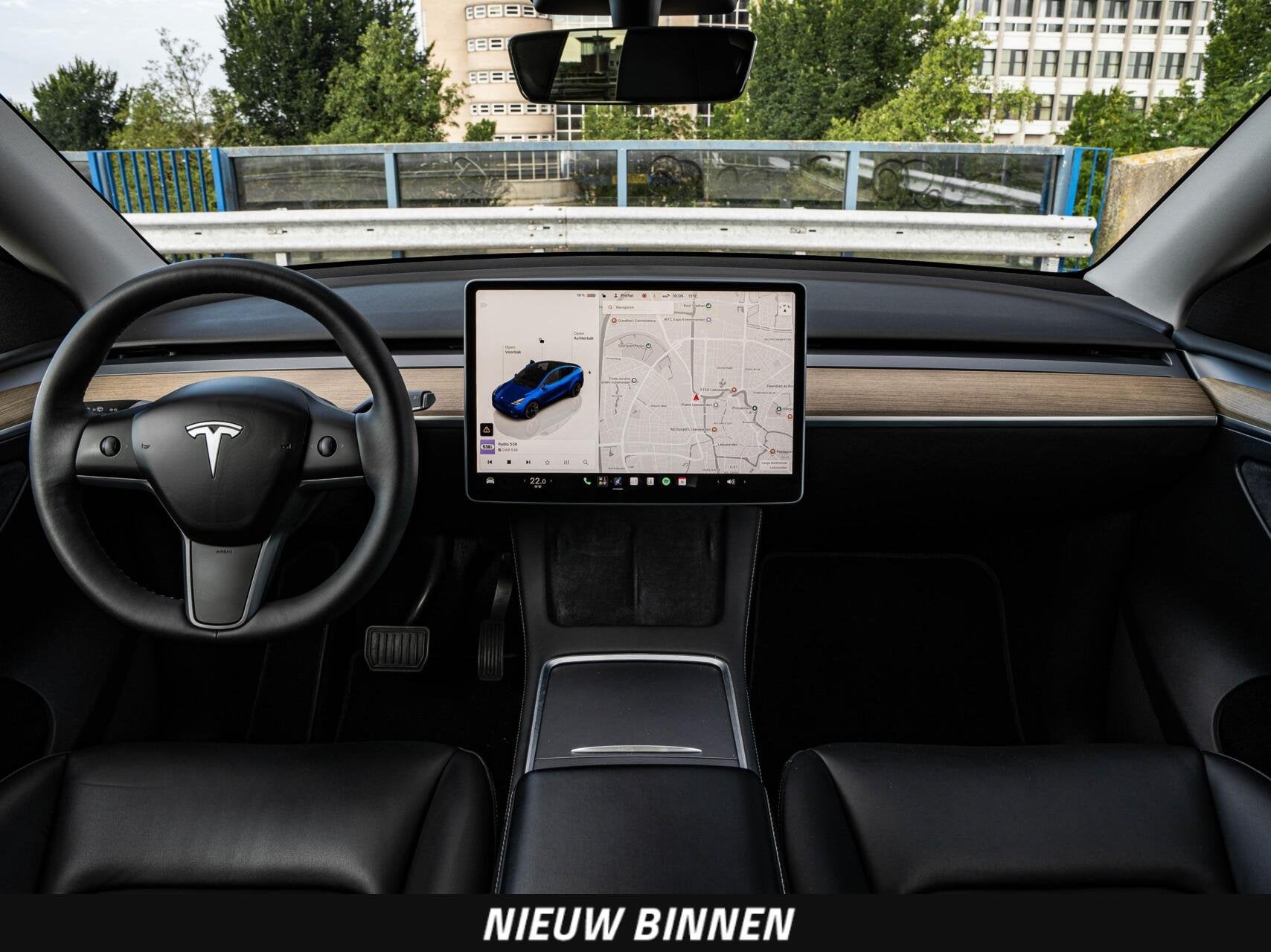 Tesla Model Y RWD 58 kWh LFP | SOH 90,1% | Trekhaak | Panora, Auto's, Automaat, Achterwielaandrijving, Gebruikt, Zwart