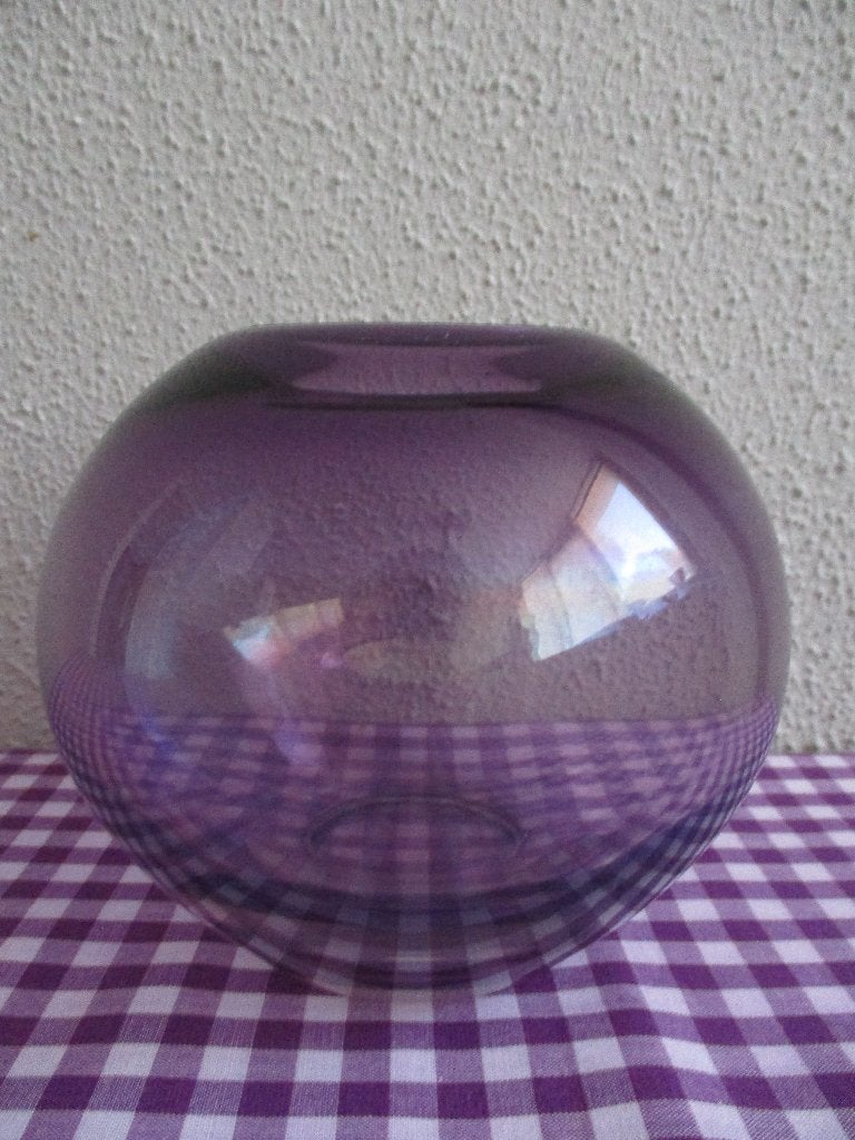 Vintage Bolvaas Retro Glas, Ophalen of Verzenden, Huis en Inrichting