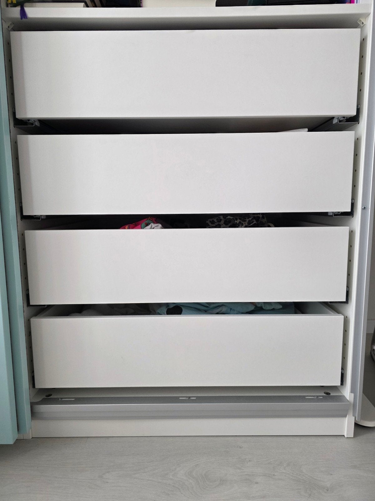IKEA PAX ladeset - 4 lades, wit, zo goed als nieuw, Ophalen, Overige materialen, 50 tot 100 cm, Zo goed als nieuw