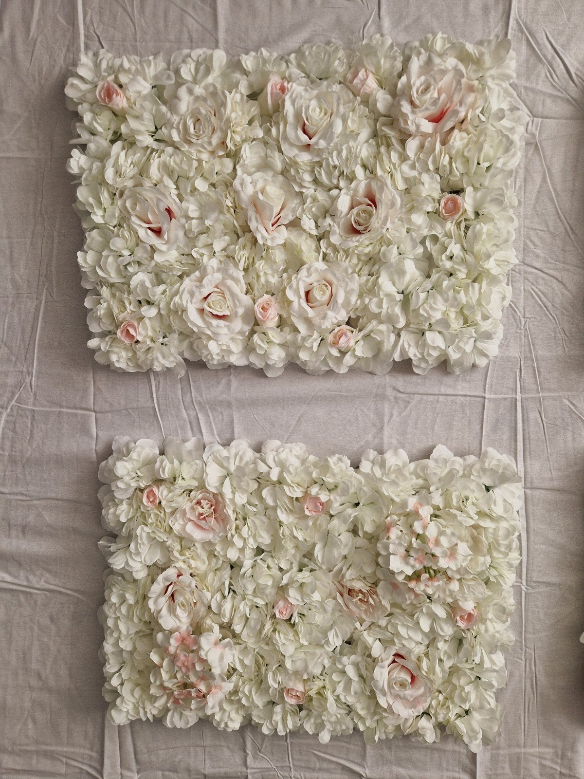 Kunstbloem wandpanelen | flowerwall 60x40 cm, Ophalen, Binnen, Overige typen, Textiel