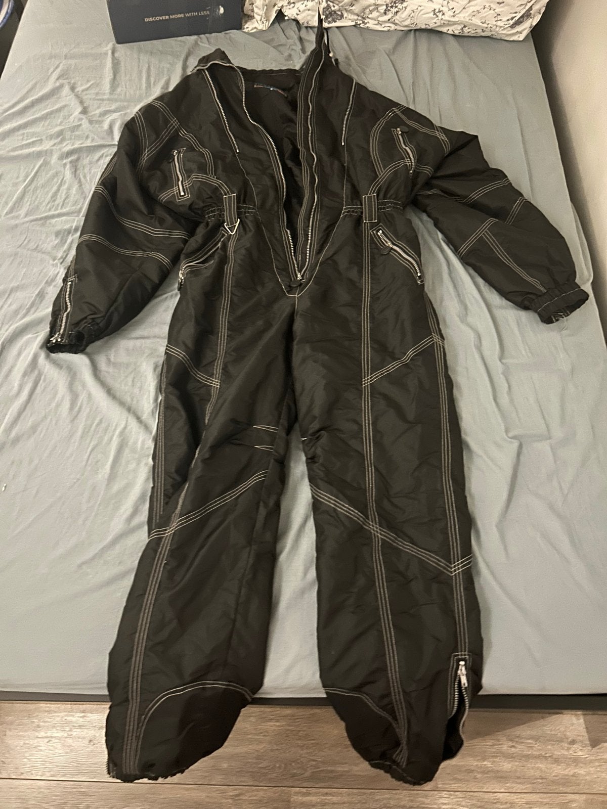 Vintage one piece Skipak L/XL, Kleding | Dames, Wintersportkleding, Ophalen of Verzenden, Gedragen, Maat 42/44 (L), Pak