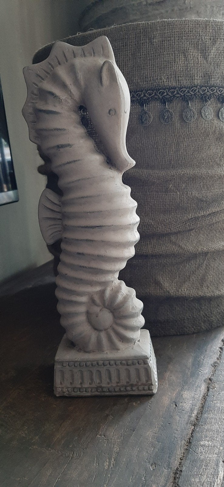 Zeepaard decoratie, Ophalen of Verzenden, Nieuw, Grijs, Landelijk