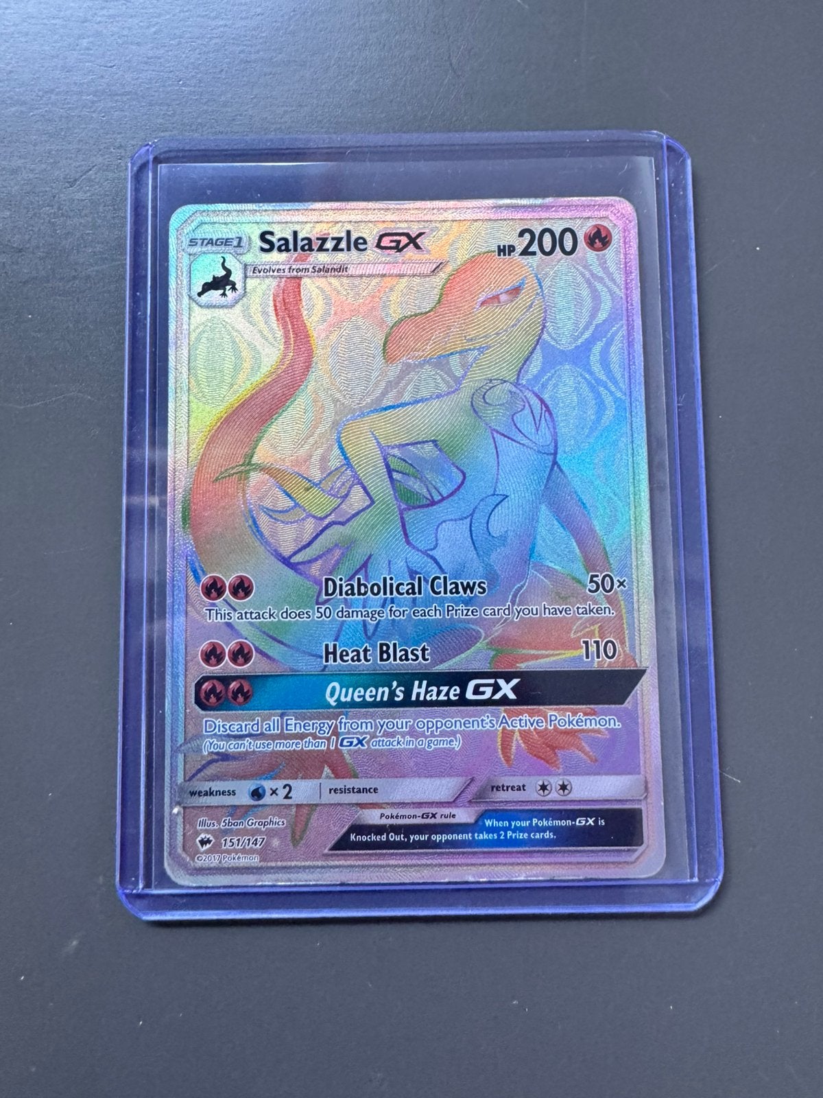 Salazzle GX #151, Ophalen of Verzenden, Losse kaart