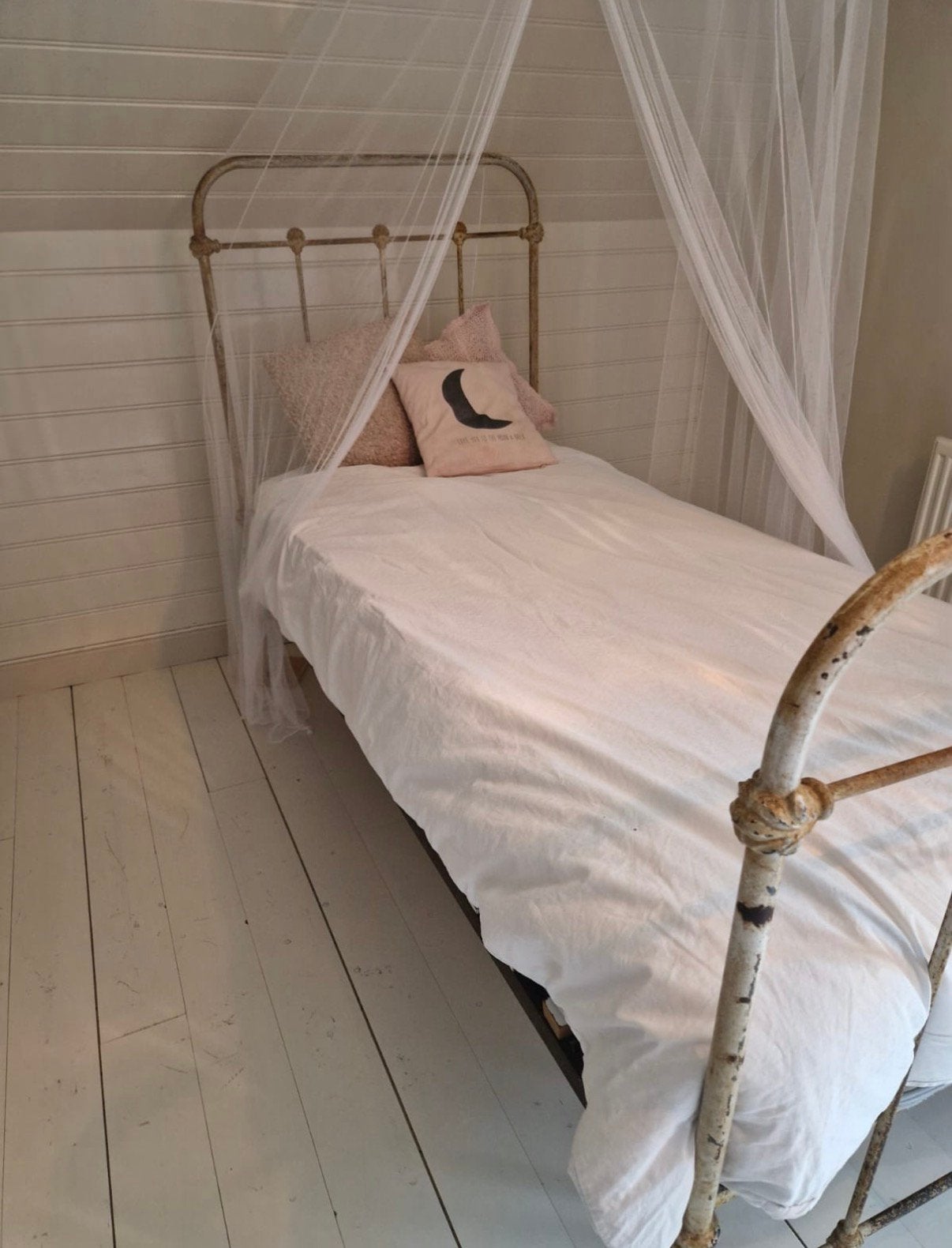 Uniek 1 persoonsbed, Kinderen en Baby's, Ophalen, Zo goed als nieuw, 180 cm of meer, 85 tot 100 cm