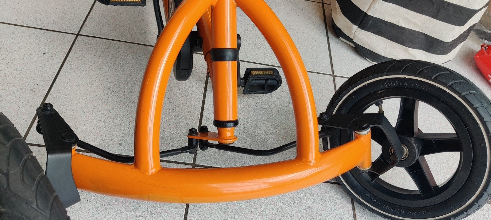 Berg Buddy skelter oranje zo goed als nieuw., Kinderen en Baby's, Speelgoed | Buiten | Skelters, Ophalen of Verzenden, Zo goed als nieuw