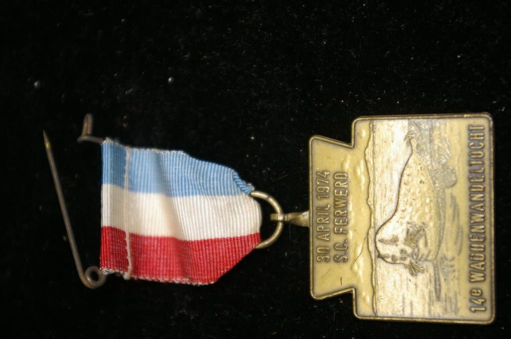 Twee  oude Medailles, Postzegels en Munten, Ophalen of Verzenden, Overige materialen, Nederland