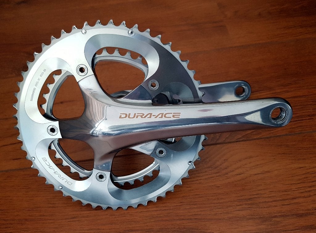 Shimano Dura Ace FC-7800, 10 speed crankstel, crankset, Fietsen en Brommers, Fietsonderdelen, Crankstel of Pedalen, Gebruikt, Ophalen of Verzenden
