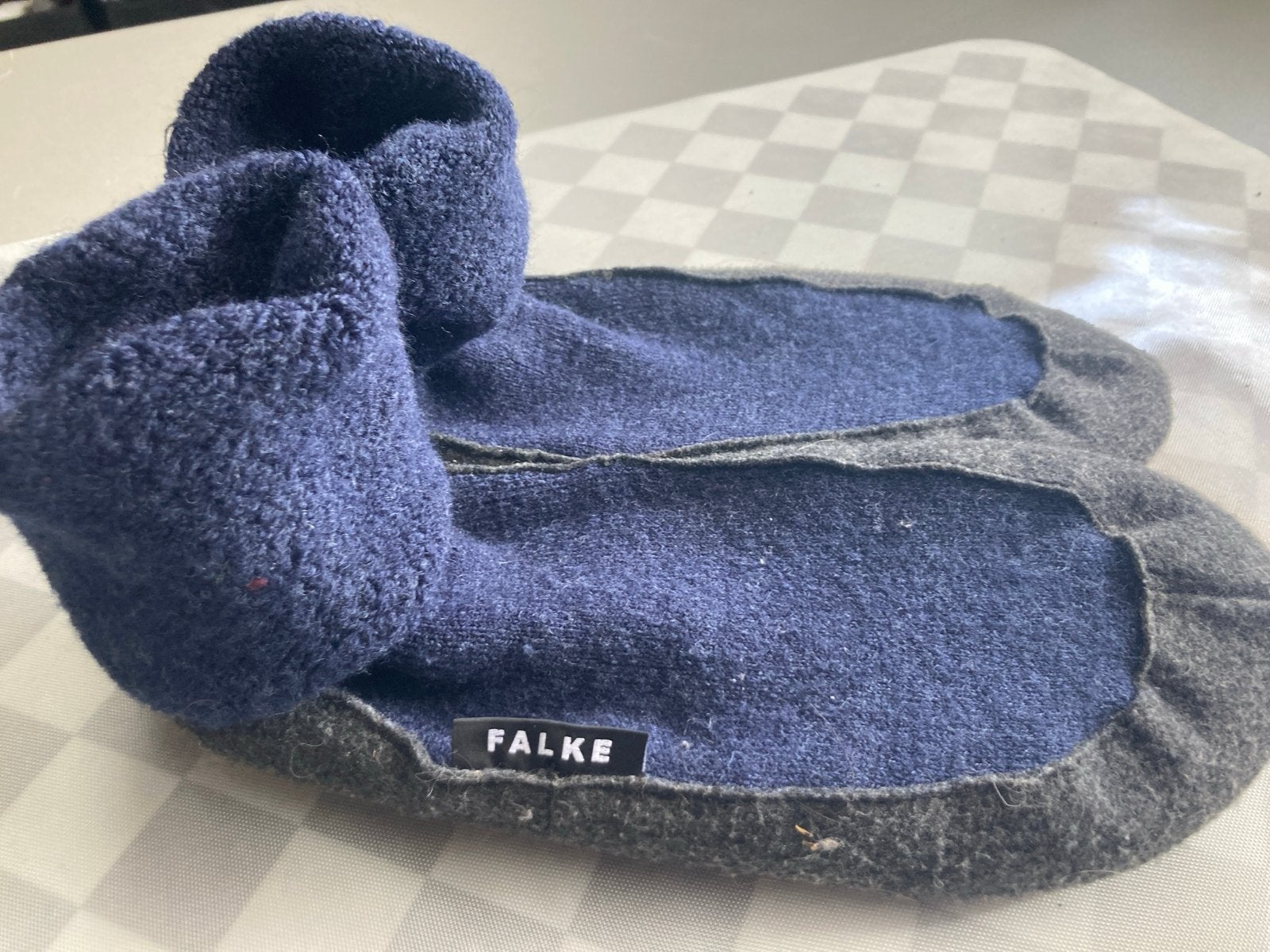 Nieuwe Falke sloffen - Nooit gedragen maat 43 44, Overige typen, Blauw, Nieuw, Overige maten