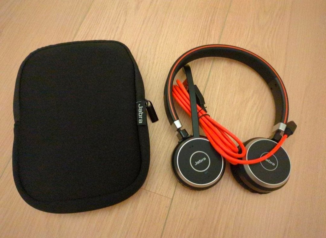 Jabra Evolve 65 headset | draadloos | nooit gebruikt, Verzenden, Draadloos, On-ear, Zo goed als nieuw