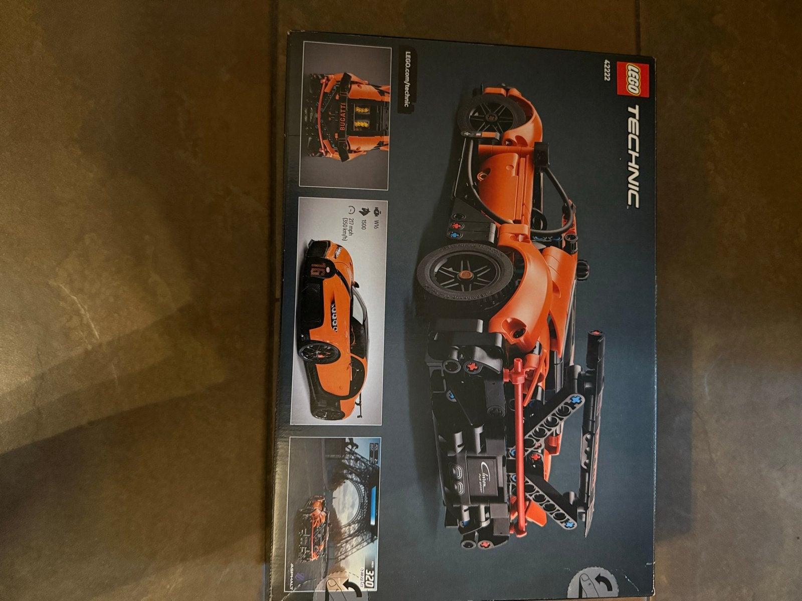 LEGO Technic 42222 Bugatti Chiron Pur Sport, Ophalen of Verzenden, Nieuw, Overige merken