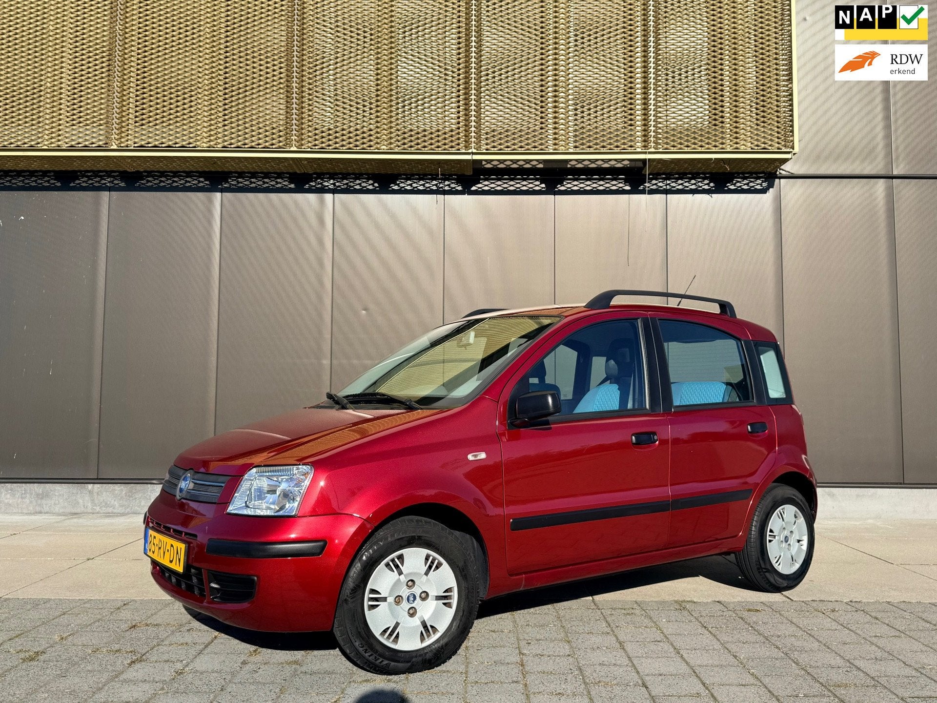 Fiat Panda 1.2 Navigator | D-Riem VV | Airco | Elektr pak |, Auto's, Voorwielaandrijving, Stof, Gebruikt, Origineel Nederlands