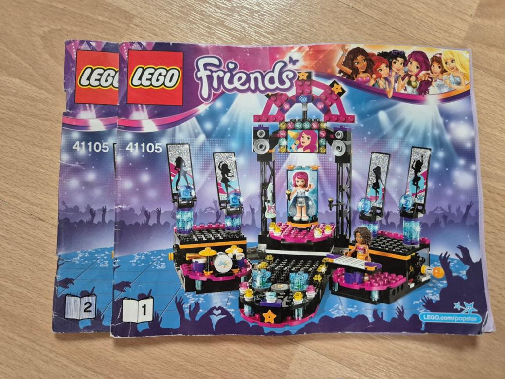 LEGO Friends Popster Showpodium 41105, Ophalen of Verzenden, Gebruikt, Overige merken