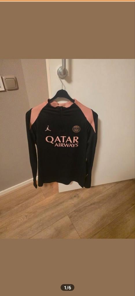 Paris saint germain trainingspak origineel, Maat 48/50 (M), Zwart, Ophalen of Verzenden, Zo goed als nieuw