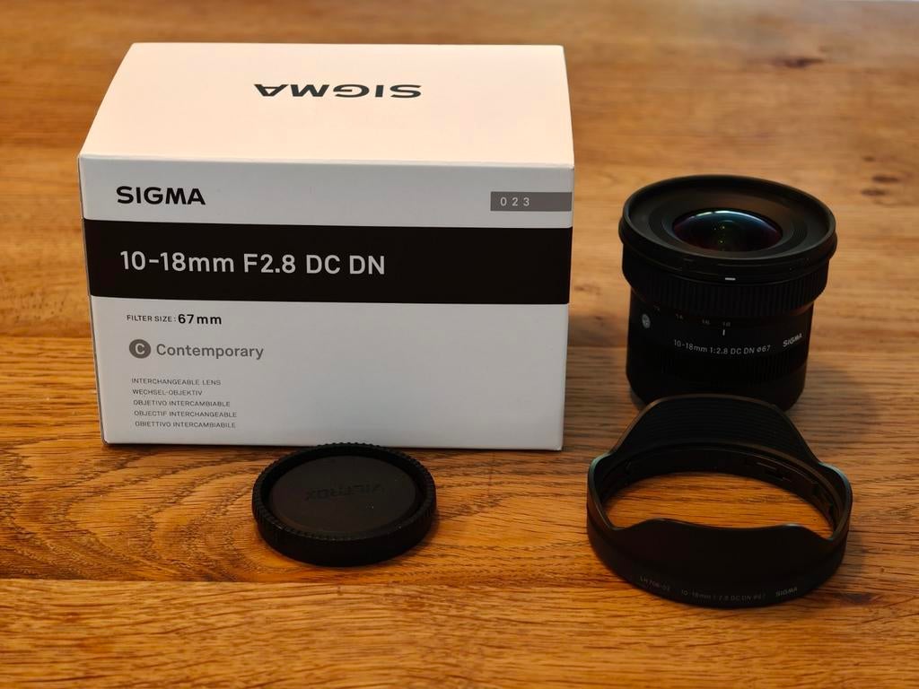 🔭 Sigma 10-18mm F2.8 DC DN | Fujifilm X-mount — Als nieuw, Audio, Tv en Foto, Fotografie | Lenzen en Objectieven, Ophalen of Verzenden