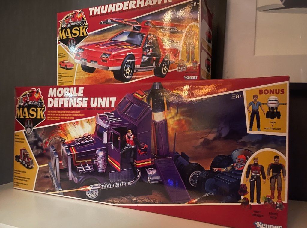 M.A.S.K BBTS Exclusive Vehicle and Action Figure Set, Ophalen of Verzenden, Zo goed als nieuw