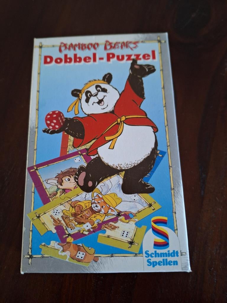Bamboo Bears Dobbel-Puzzel - Schmidt Spellen, Gebruikt, Ophalen of Verzenden, Drie of vier spelers, Schmidt Spellen