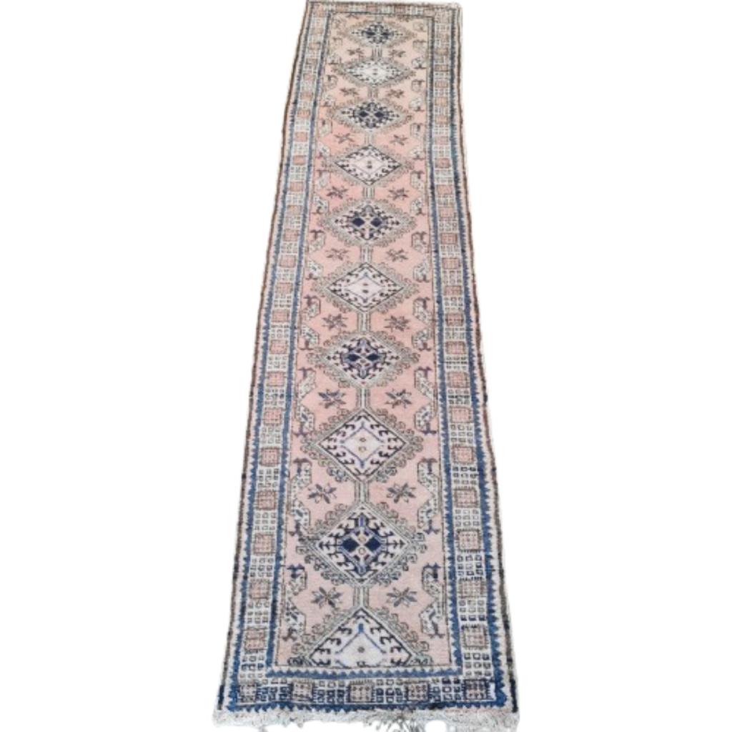 Vintage Oosterse loper tapijt vloerkleed karpet kleed 02, Valkenswaard, Gebruikt, Overige kleuren, Info@flashbackfurniture.nl