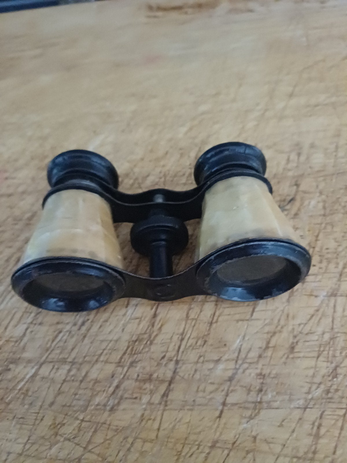 Antieke Verrekijker van Been en Bakeliet, Antiek en Kunst, Verzenden