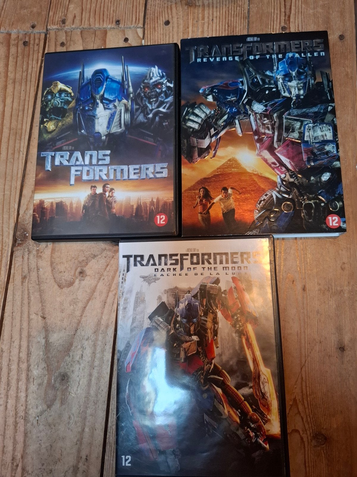 Transformers DVD Boxset - Deel 1, 2 en 3, Cd's en Dvd's, Ophalen, Gebruikt, Animatie, Amerikaans