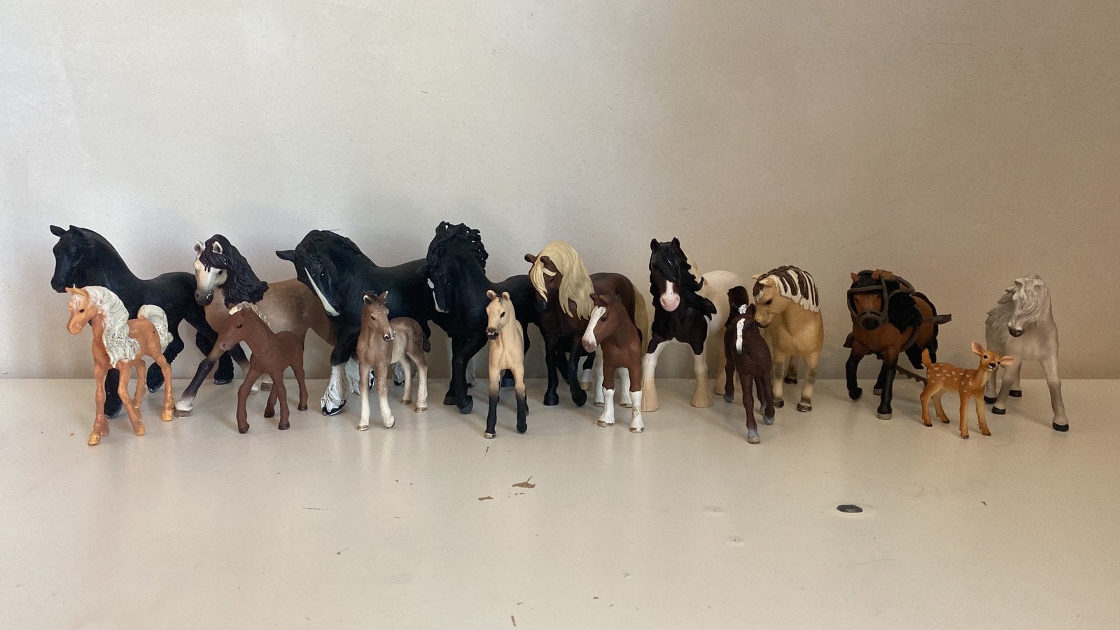 schleich paarden, Ophalen, Gebruikt