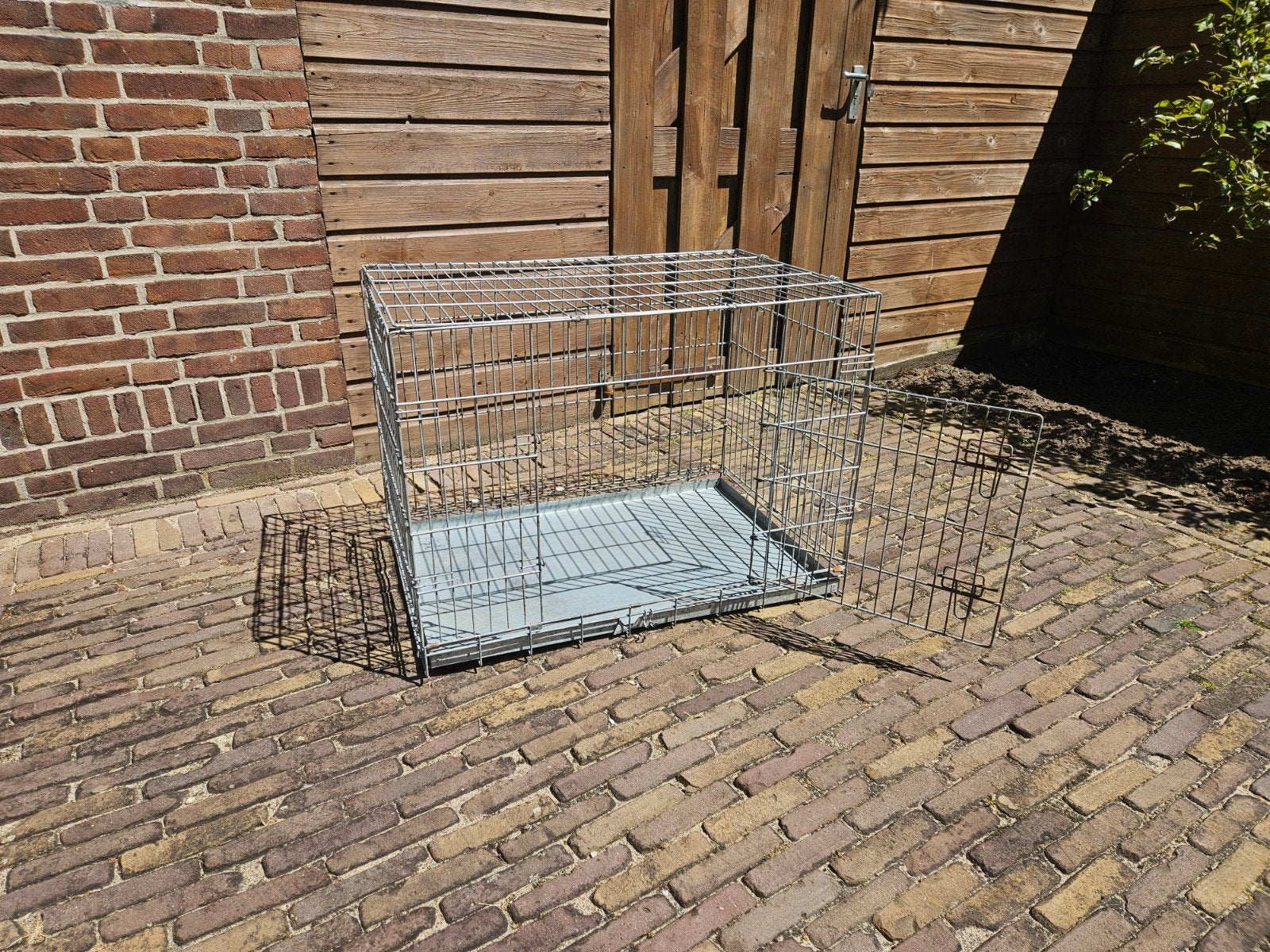grote hondenbench, Dieren en Toebehoren, Ophalen, Gebruikt