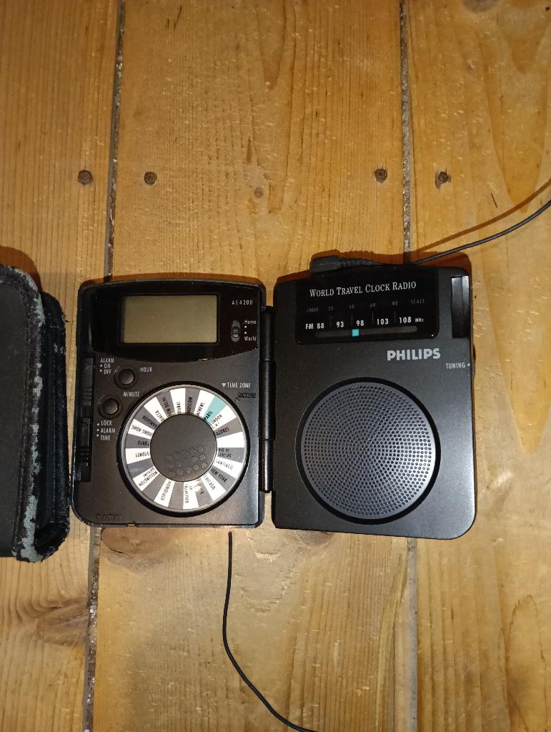 Philips wereld ontvangertje, Audio, Tv en Foto, Radio's, Ophalen, Gebruikt, Wereldontvanger