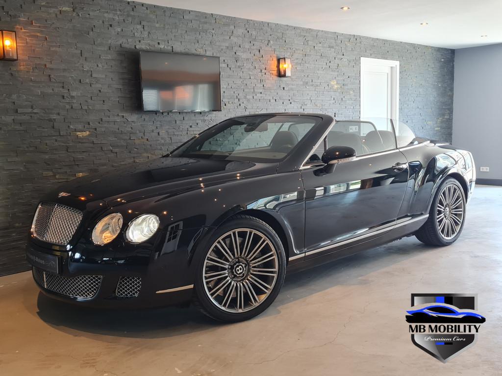 Bentley Continental GT 6.0 W12 / Bj: 2007 / Cabriolet, Auto's, Bentley, Gebruikt, Zwart, Zwart, Leder