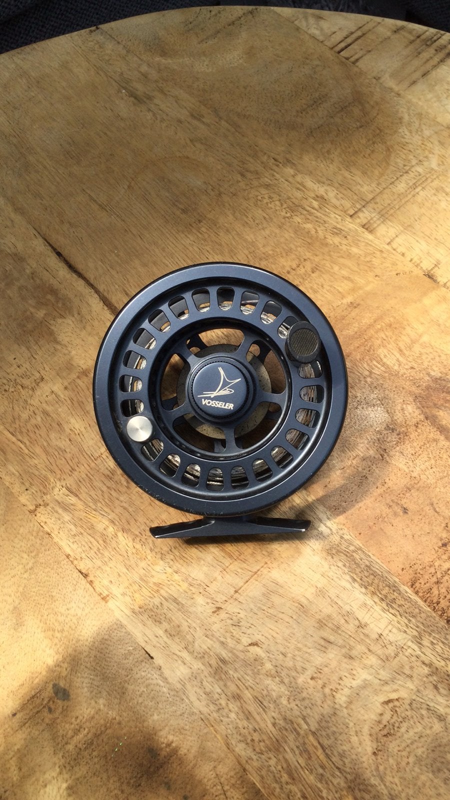 Vosseler reel DC2 3/4, Watersport en Boten, Hengelsport | Vliegvissen, Ophalen of Verzenden, Zo goed als nieuw, Overige typen