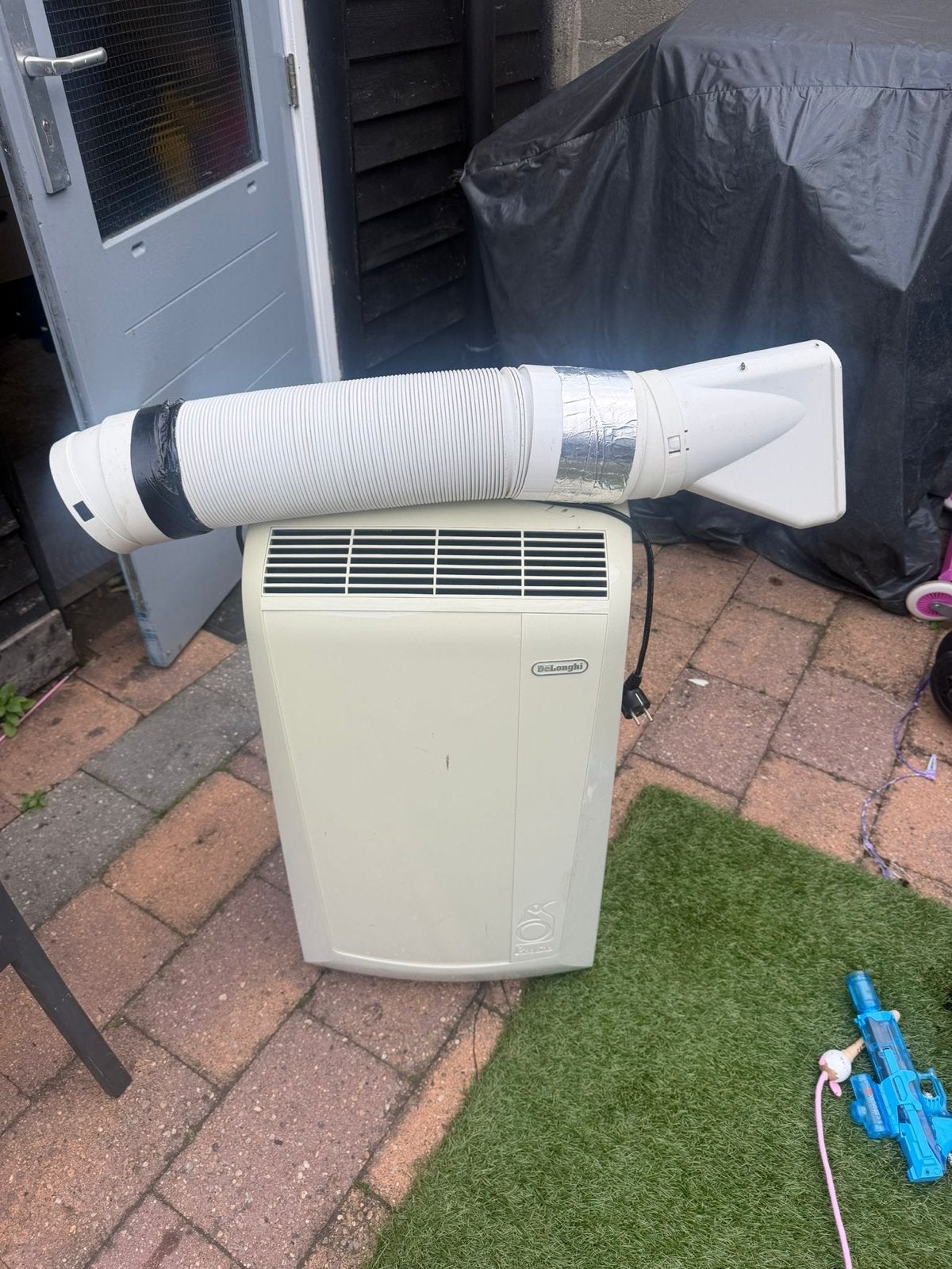 Delonghi Mobiele Airco Pinguino PAC N81, Gebruikt, 3 snelheden of meer, Ophalen of Verzenden, Koelen en Ontvochtigen
