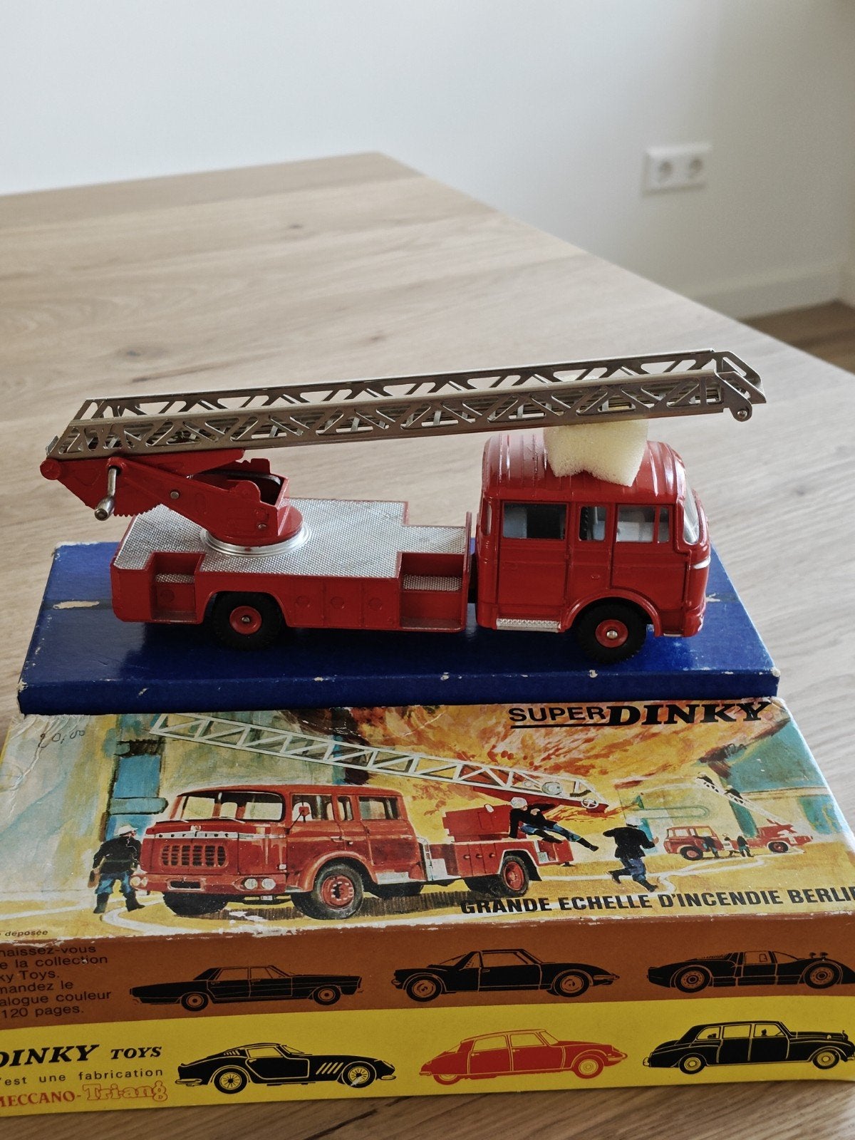 Originele Dinky Toys Brandweerwagen,nr 568., Ophalen of Verzenden