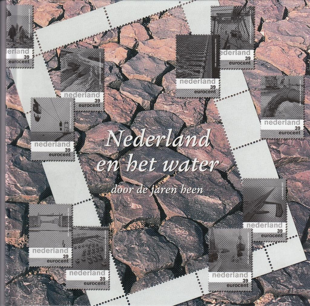 Nederland- 2003- Nederland en het Water- Boek + 1 Blok + 10, Verzenden, Na 1940, Postfris