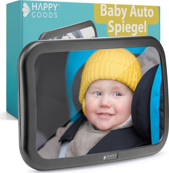 Autospiegel Baby XL - Achteruitkijkspiegel - 35x19 cm, Auto-onderdelen, Spiegels, Ophalen of Verzenden, Nieuw