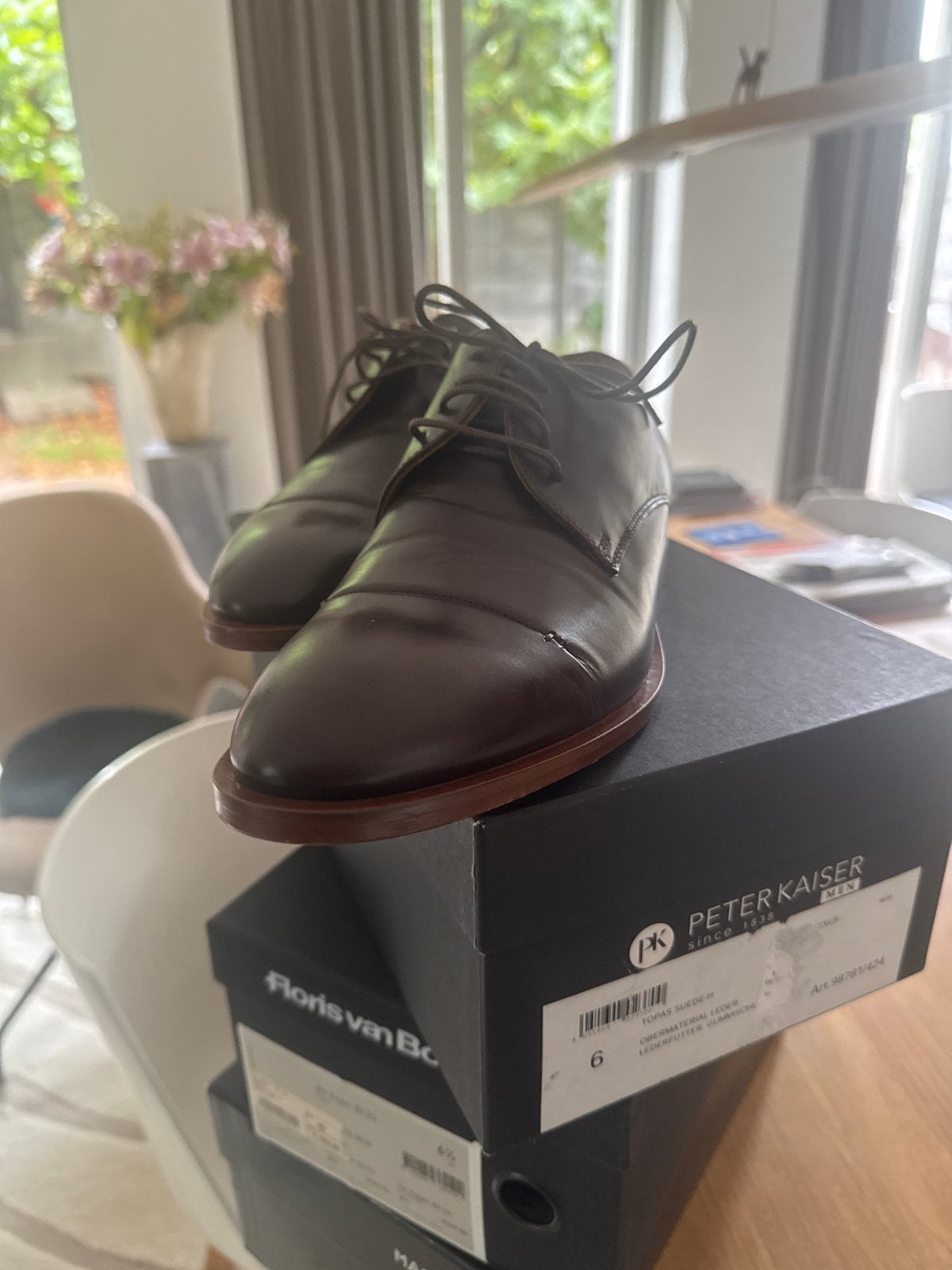 Peter Kaiser Nette Schoenen - Maat 40, Ophalen of Verzenden, Zo goed als nieuw, Bruin, Veterschoenen