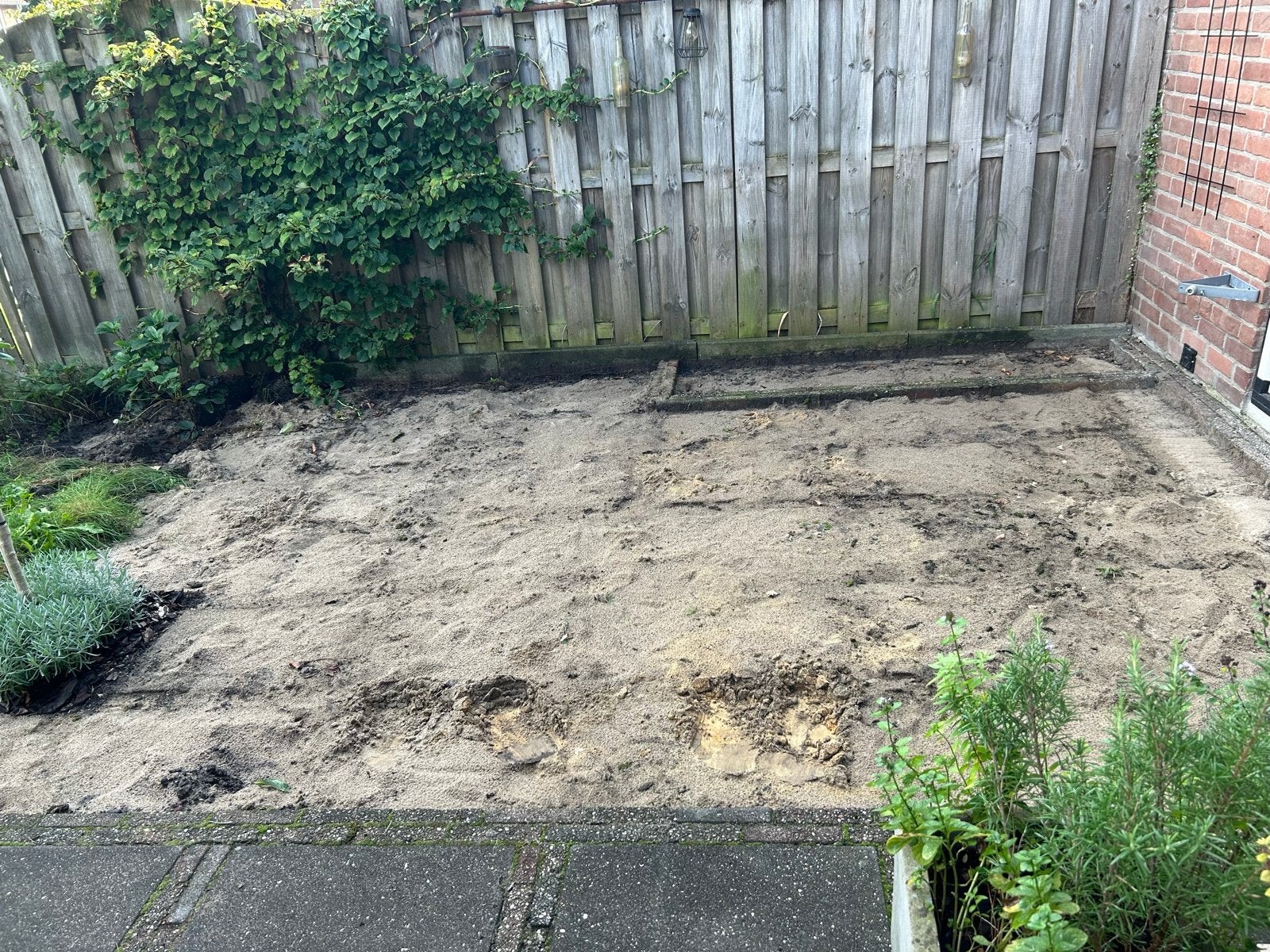 Gratis zand af te halen voor terras of bestrating, Ophalen of Verzenden, Gebruikt, Straatzand