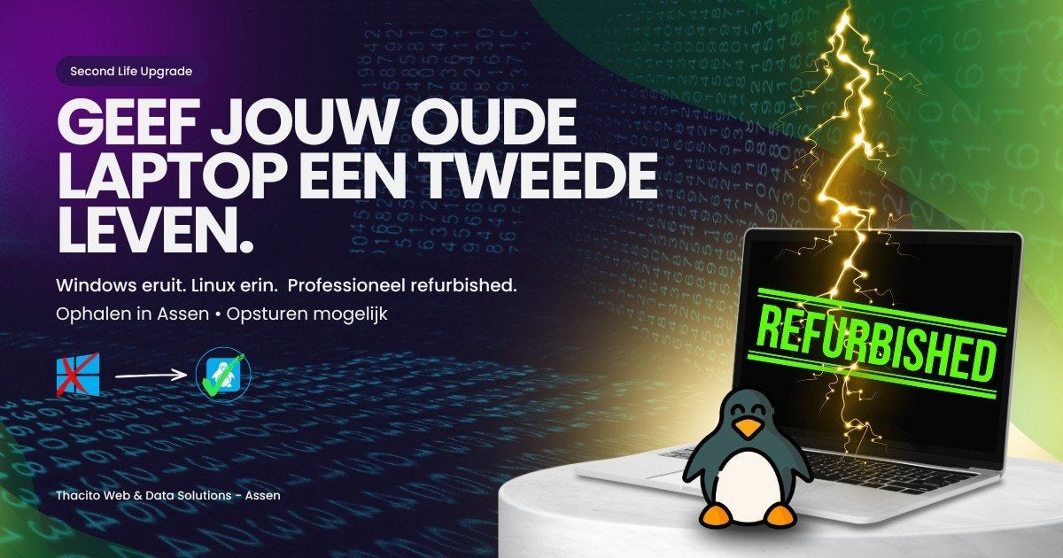 Op zoek naar oude laptops, Ophalen of Verzenden