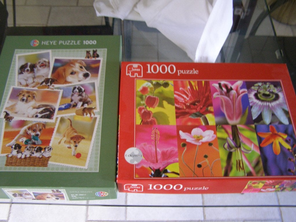 Bloemen puzzel, Ophalen of Verzenden, 500 t/m 1500 stukjes, Zo goed als nieuw