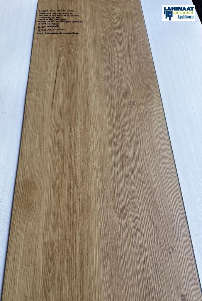 XXL Pvc click Natuur eik met geintegreerde ondervloer, 75 m² of meer, Beige, Nieuw, Ophalen of Verzenden