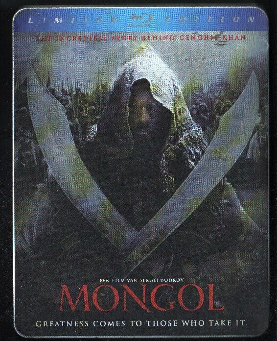 Mongol, STEELBOOK. Blu-ray., Gebruikt, Vanaf 16 jaar, Nederlands, Film