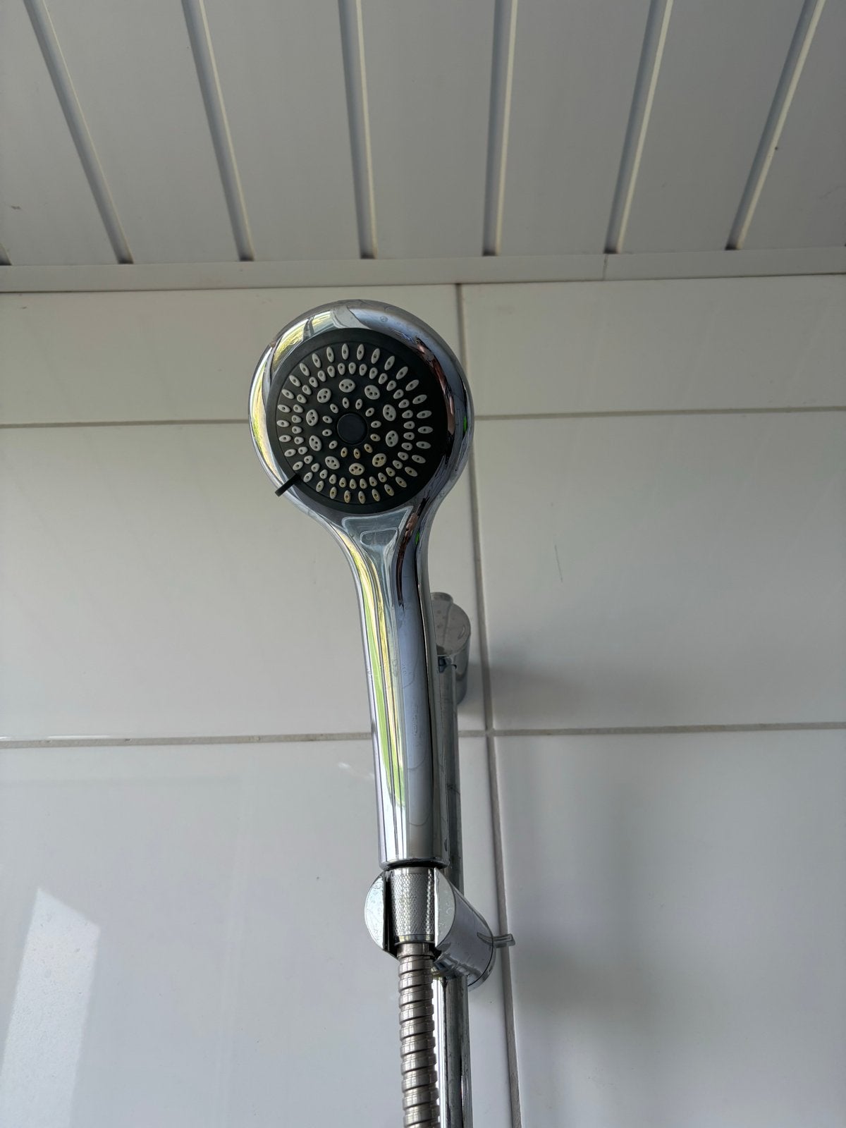 Doucheset met thermostaatkraan en handdouche, Ophalen, Gebruikt, Met douche