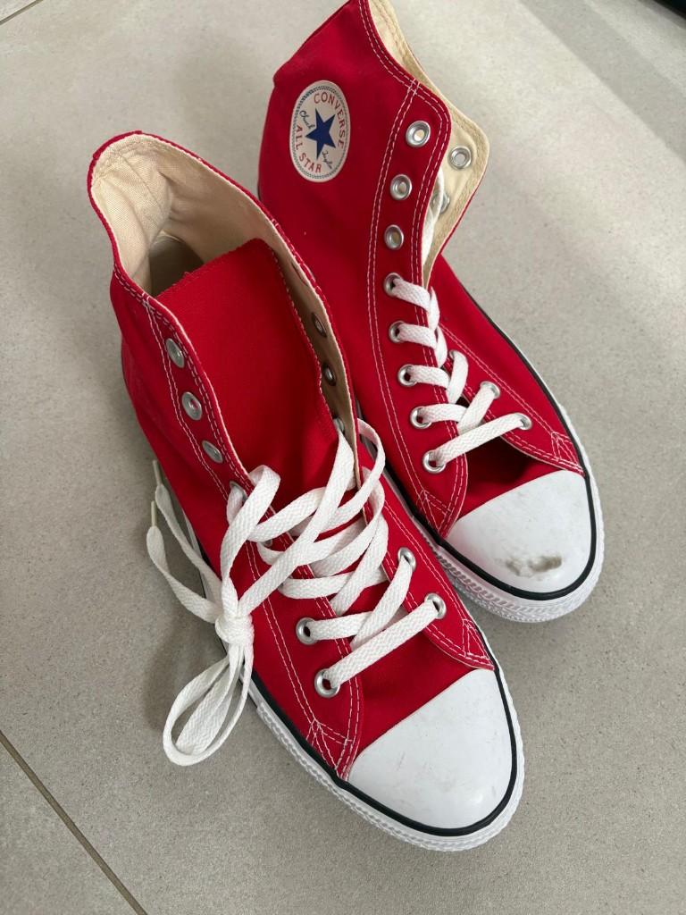 Converse All-Stars Rood - Maat 45 (UK 11), Kleding | Heren, Schoenen, Ophalen, Overige kleuren, Converse All Star, Sneakers of Gympen