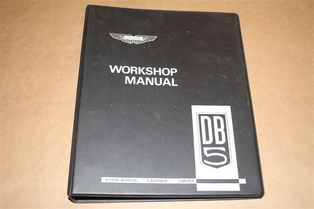 Workshop Manual Aston Martin DB5 Models !!, Ophalen of Verzenden