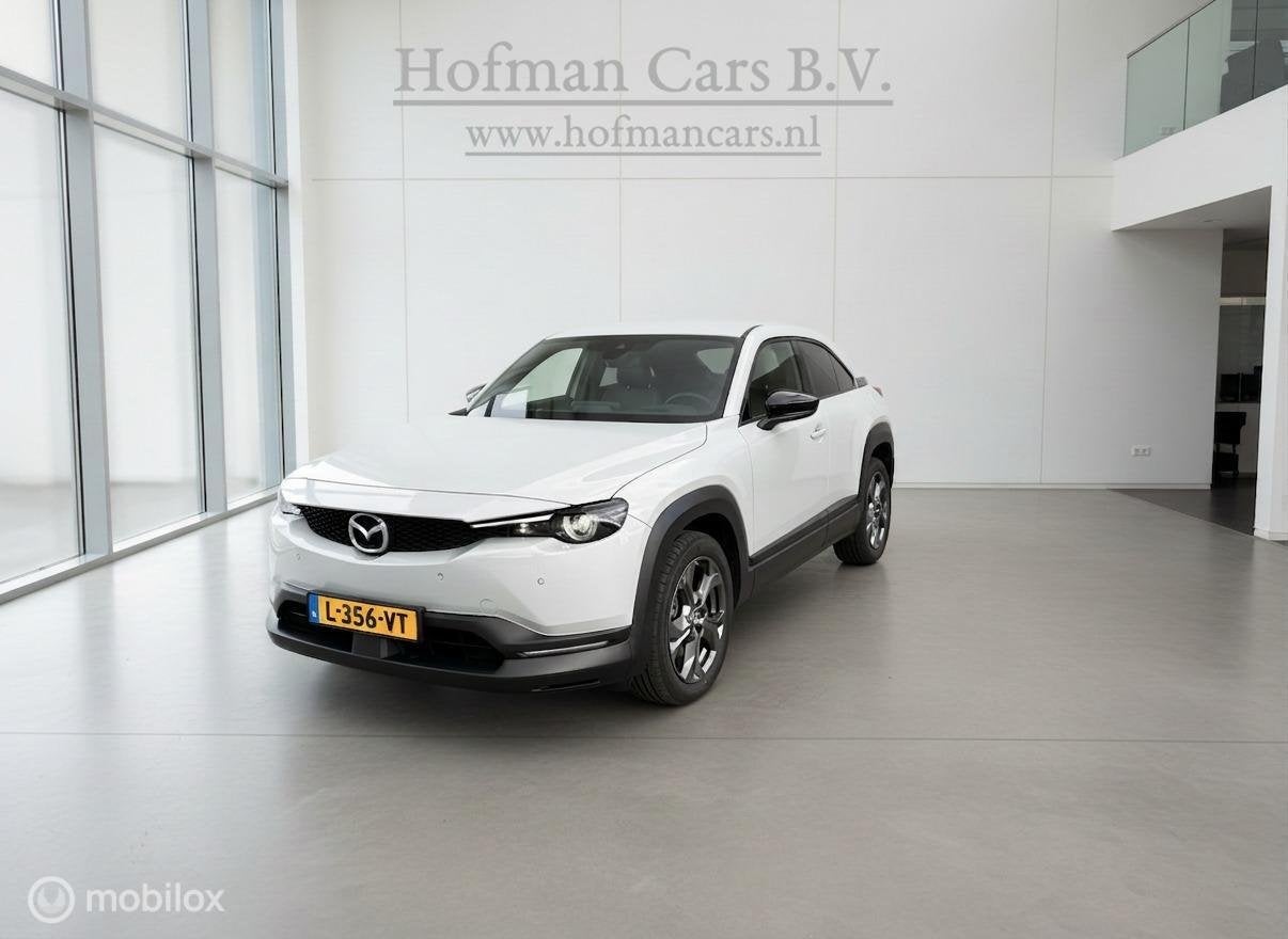 Mazda MX-30 e-SkyActiv 145 Comfort | SOH 93%| HUD | Memory |, 145 pk, Automatische klimaatregeling, Gebruikt, Zwart