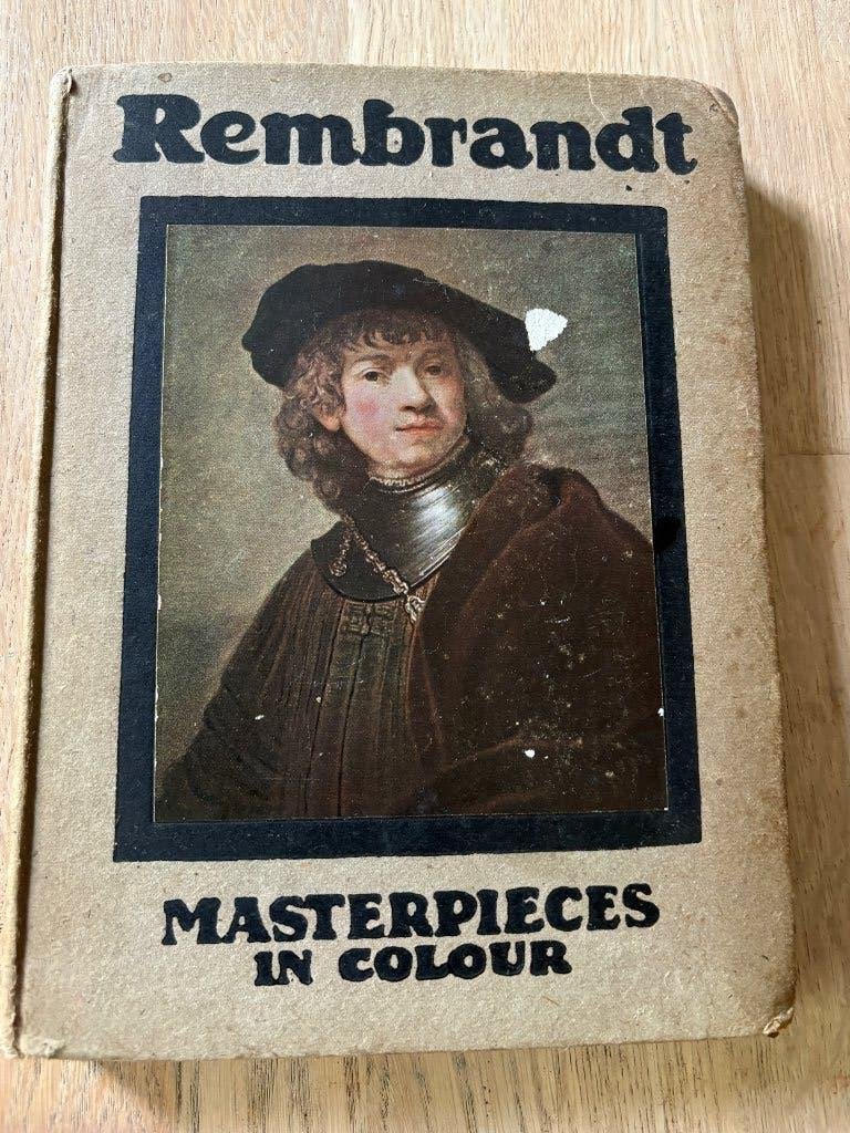 Antiek Boek Rembrandt 1905Eerste Druk Museumkwaliteit, Antiek en Kunst, Ophalen of Verzenden