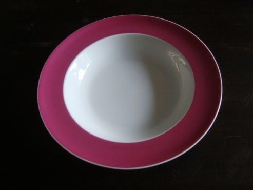 Diepe borden Thomas Sunny Raspberry servies, Overige materialen, Rosenthal@ttpconcepts.nl, Ophalen of Verzenden, Bord(en)