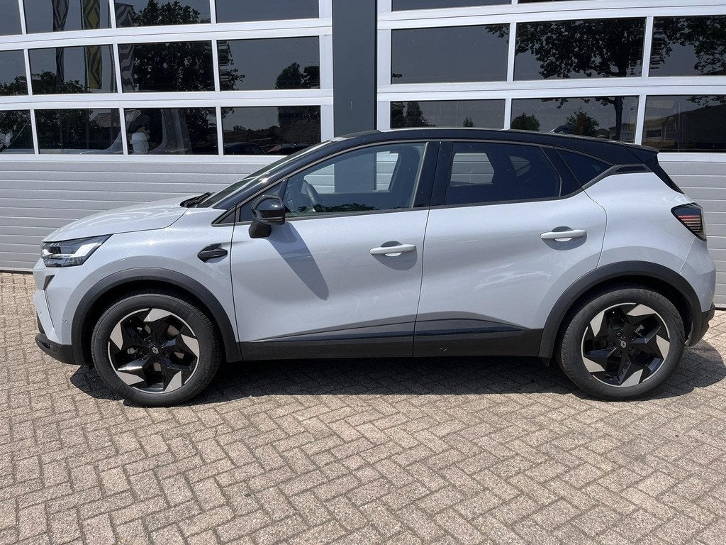 Renault Captur 1.8 E-Tech full hybrid 160 techno, Auto's, Renault, 12 maanden, 4 cilinders, Leder en Stof, 1000 kg