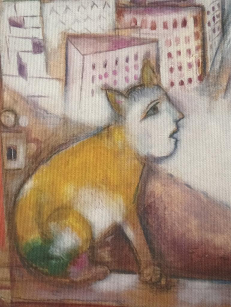 Marc Chagall canvas print Parijs Paris, Ophalen of Verzenden