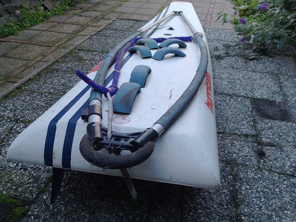 gratis surfplank, Ophalen, 250 tot 300 cm, Gebruikt, Met voetbanden