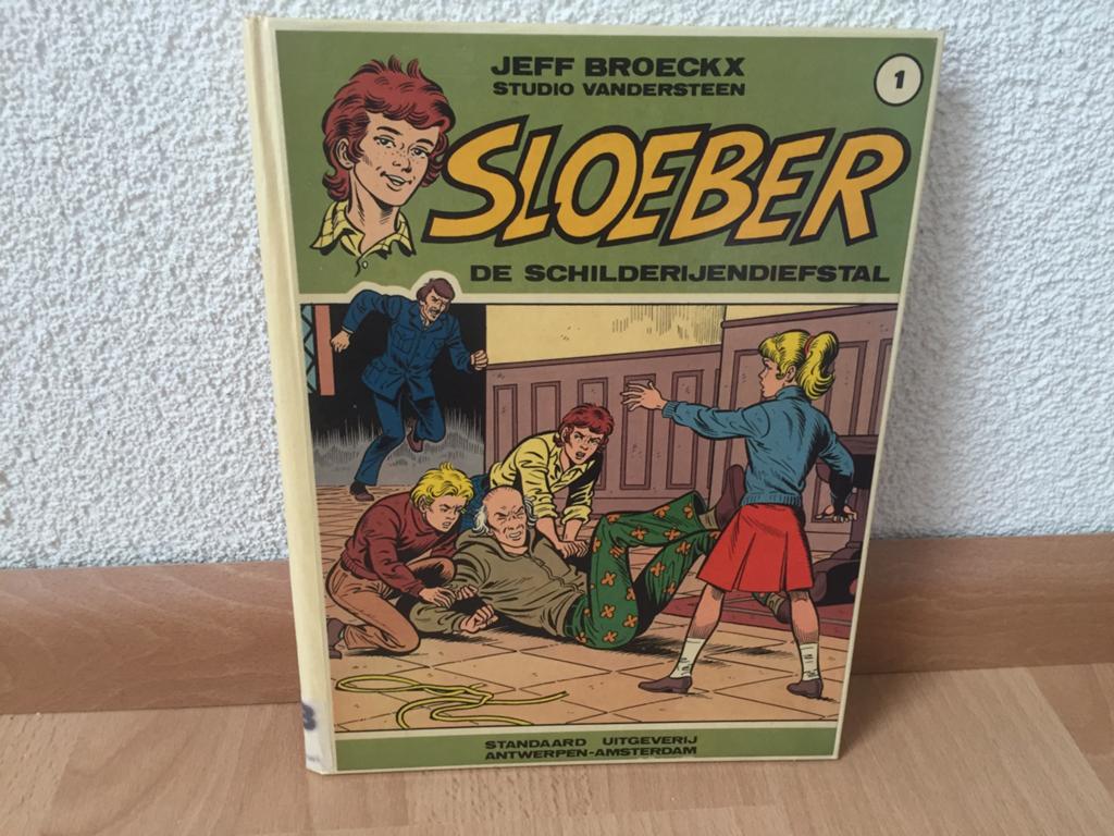 SLOEBER NO 1 De Schilderijendiefstal., Eén stripboek, Ophalen of Verzenden, Zo goed als nieuw
