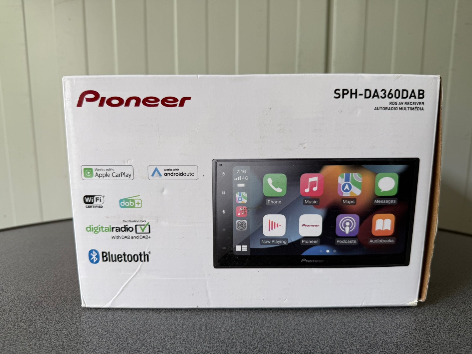 Pioneer SPH-DA360DAB | Inclusief DAB+ Antenne, Ophalen of Verzenden, Zo goed als nieuw